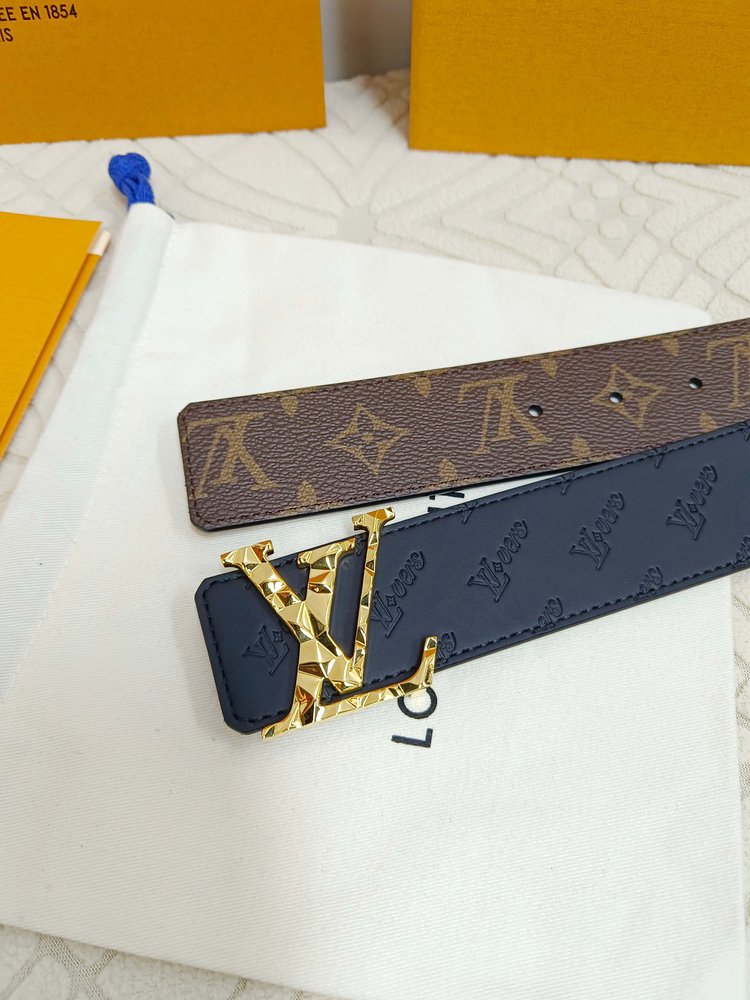 루이비통 오리지널 퀄리티 양면 벨트 소가죽 38mm 001-284150