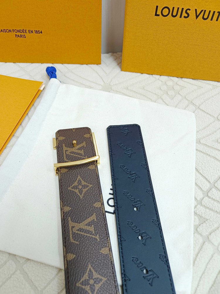 루이비통 오리지널 퀄리티 양면 벨트 소가죽 38mm 001-284150