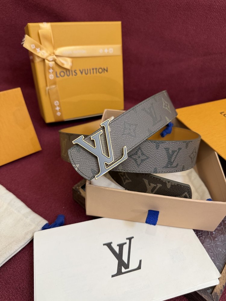 LV 모노그램 서플러스 양면 벨트 001-284156