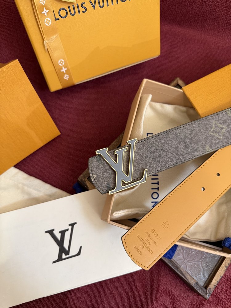 LV 모노그램 서플러스 양면 벨트 001-284156
