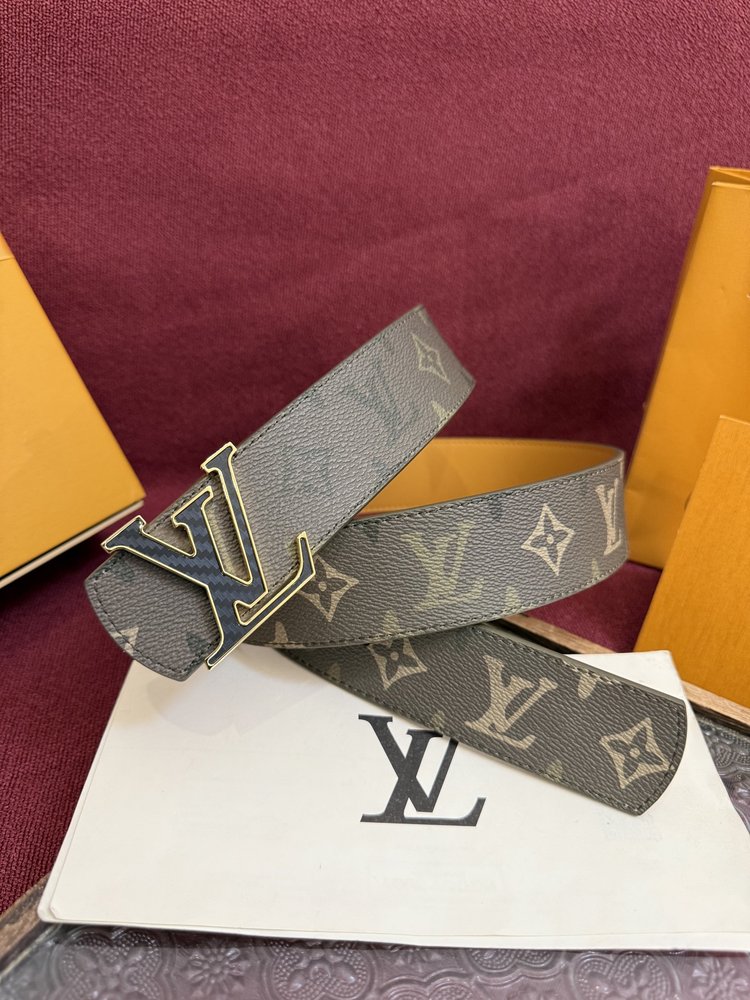 LV 모노그램 양면 벨트 001-284157