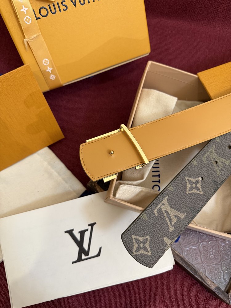 LV 모노그램 양면 벨트 001-284157