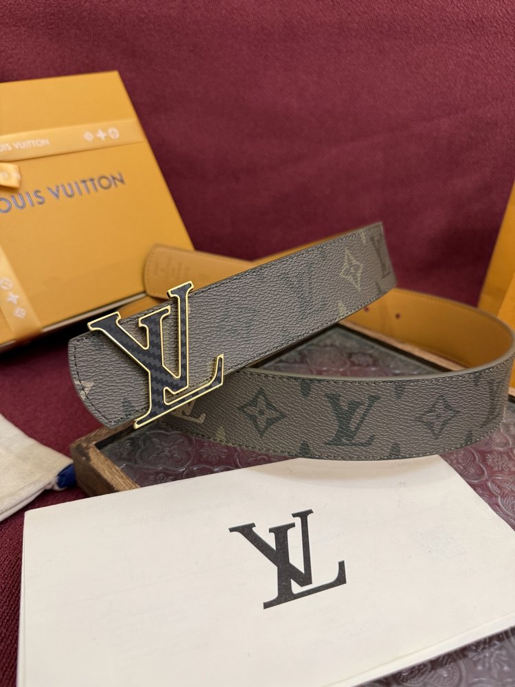 LV 모노그램 양면 벨트 001-284157