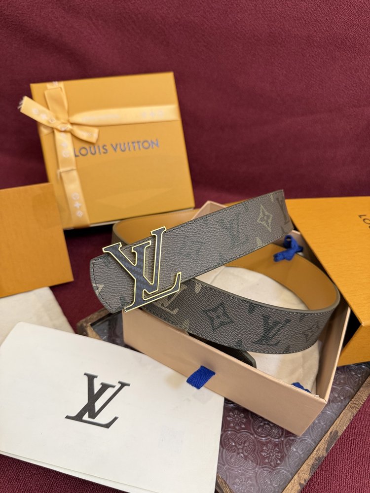 LV 모노그램 양면 벨트 001-284157