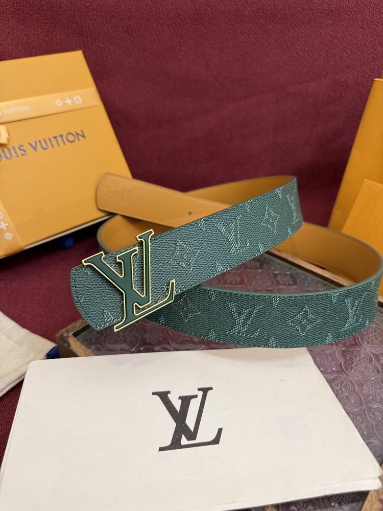 LV 모노그램 서플러스 양면 벨트 001-284158