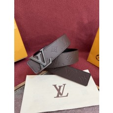 LV 양면 벨트 모노그램/매끈한 가죽 001-284167