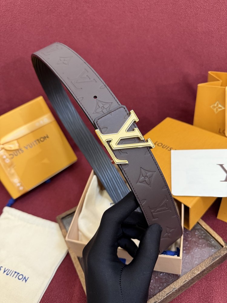 LV 모노그램 양면 벨트 001-284168