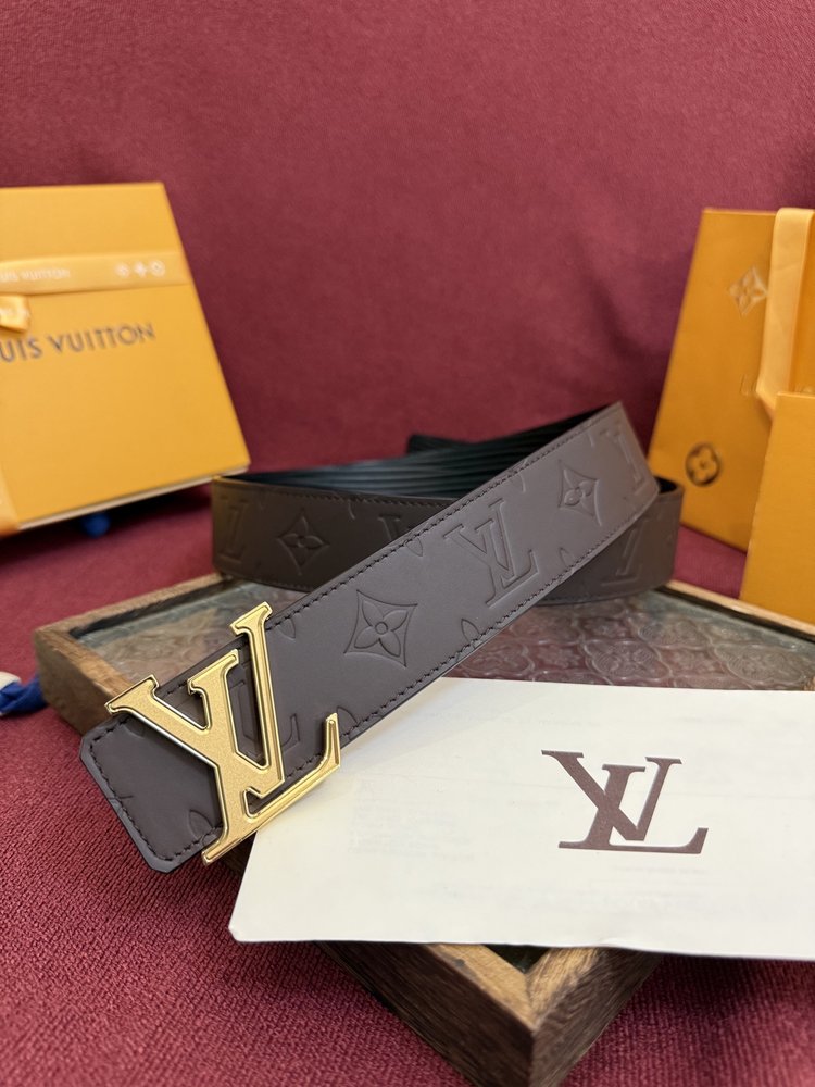 LV 모노그램 양면 벨트 001-284168