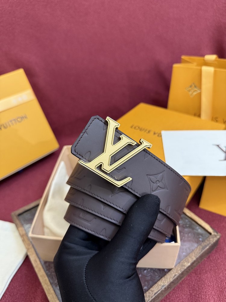 LV 모노그램 양면 벨트 001-284168