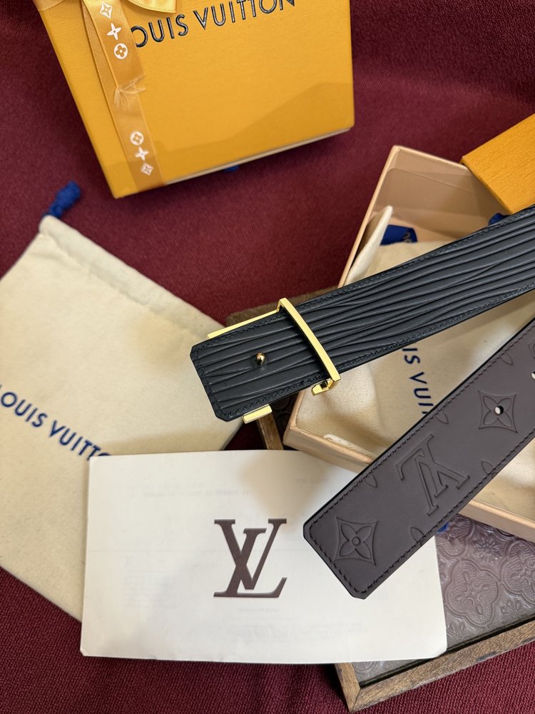 LV 모노그램 양면 벨트 001-284168