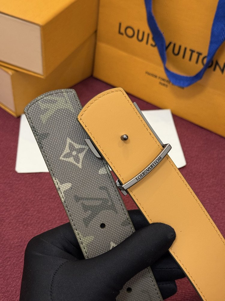 LV 모노그램 리플렉티브 양면 벨트 40mm 001-284199