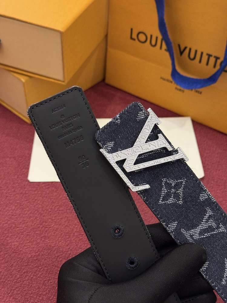 LV Initiales Monogram 리버시블 벨트 001-284202