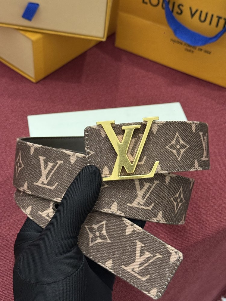 LV 모노그램 데님 벨트 001-284207