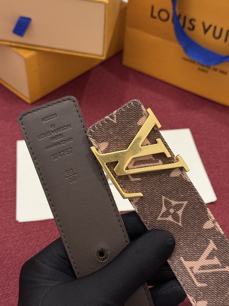LV 모노그램 데님 벨트 001-284207
