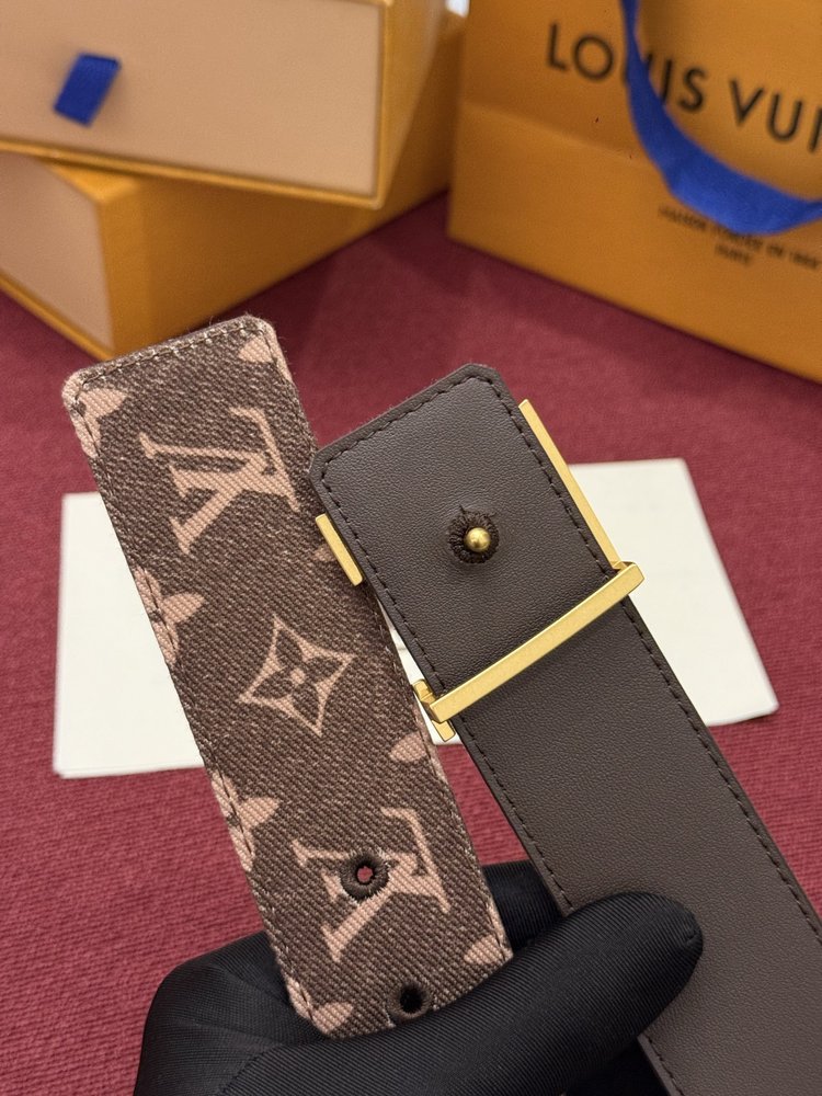 LV 모노그램 데님 벨트 001-284207
