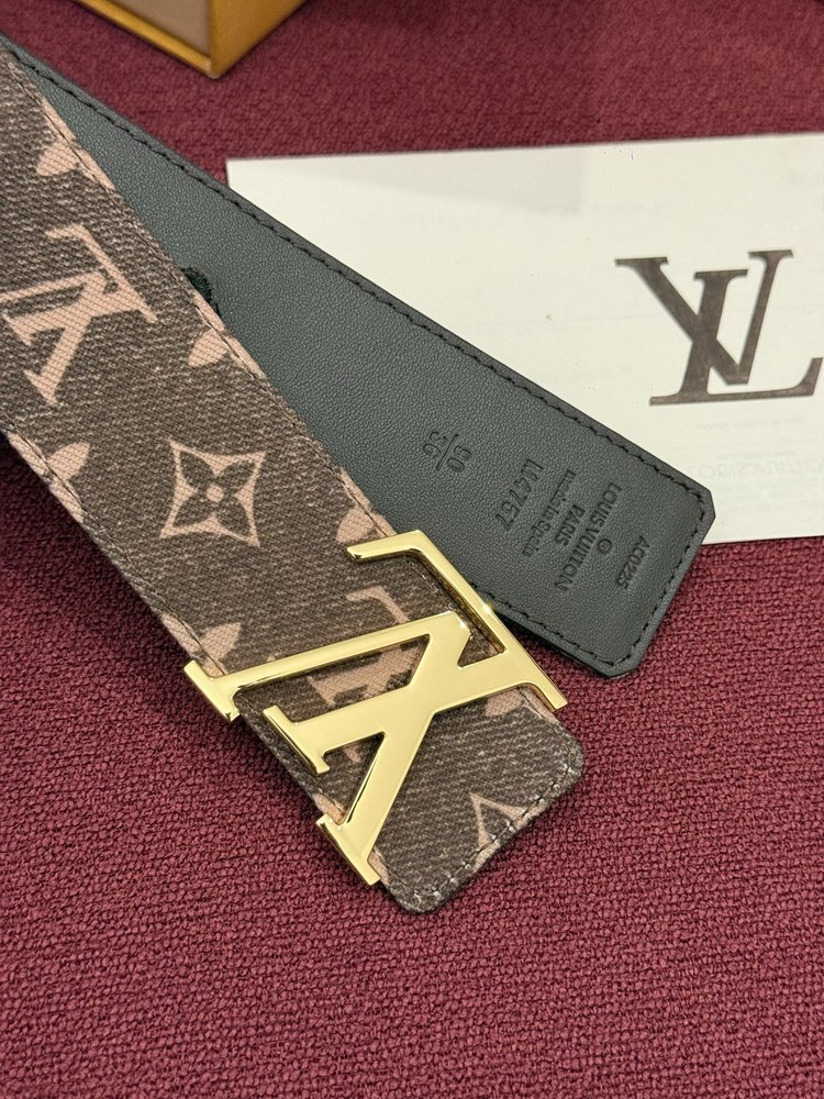 LV 모노그램 데님 벨트 001-284209