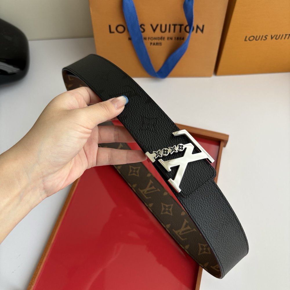 LV 모노그램 양면 프린트 벨트 001-284231
