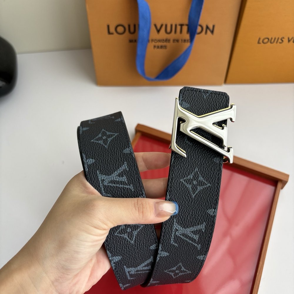 LV 모노그램 양면 벨트 001-284238
