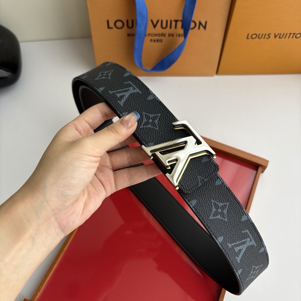 LV 모노그램 양면 벨트 001-284238