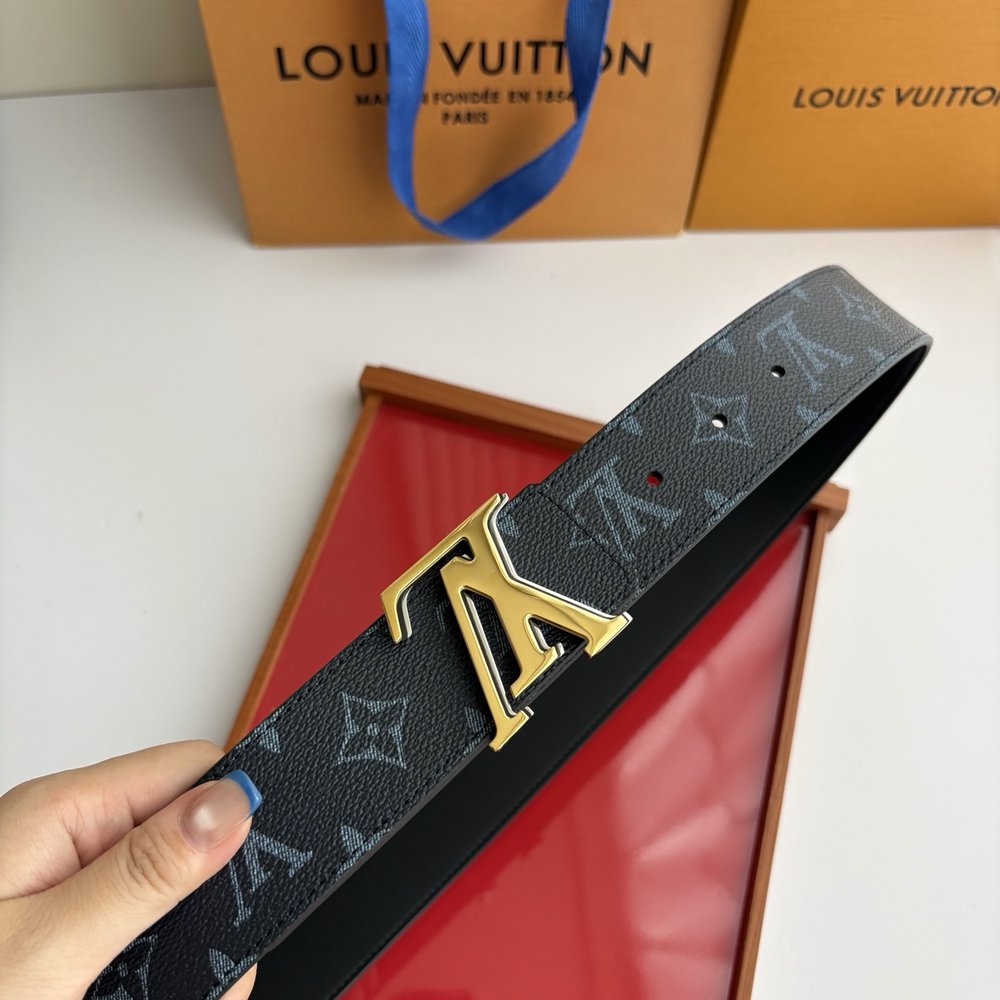 LV 모노그램 양면 벨트 001-284239