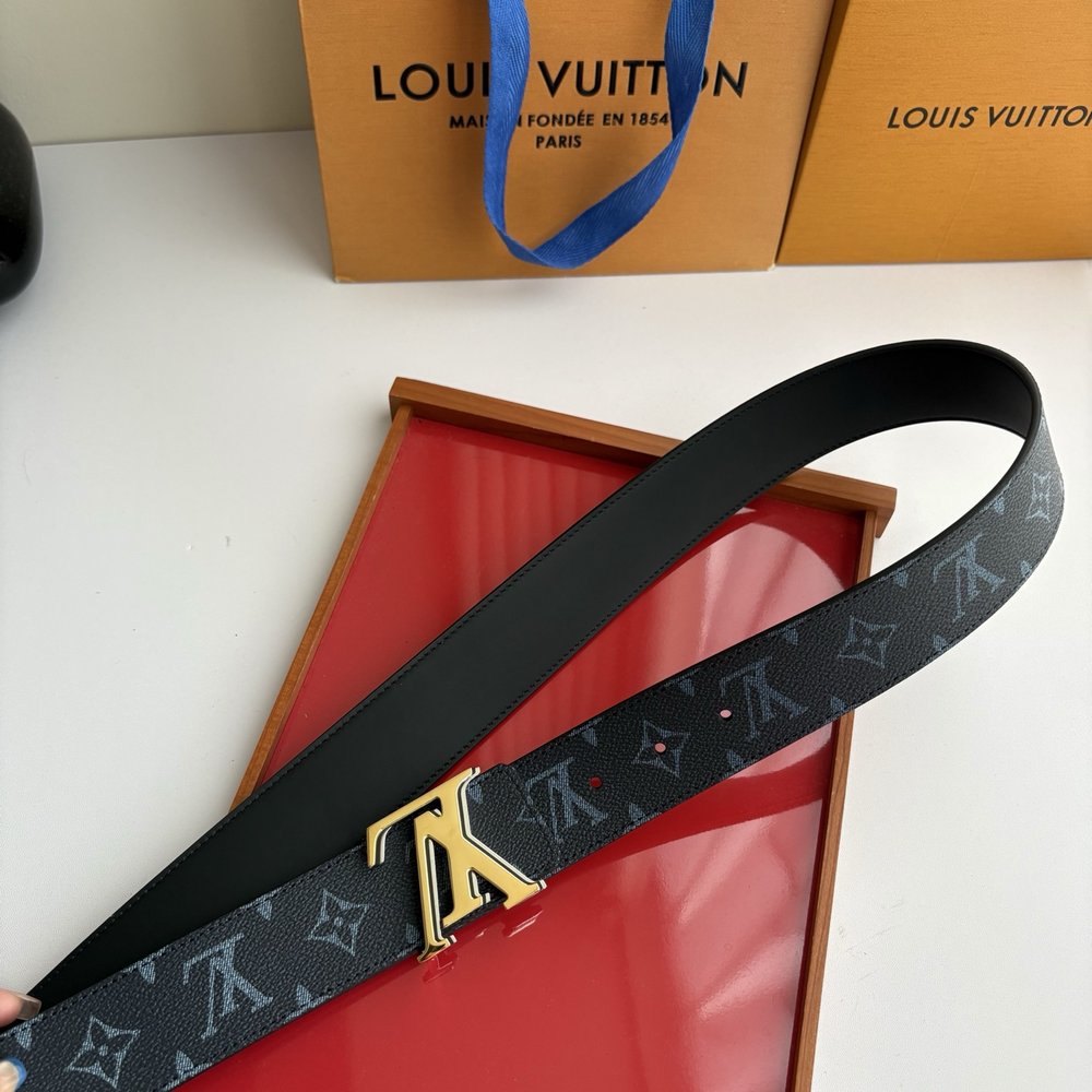 LV 모노그램 양면 벨트 001-284239