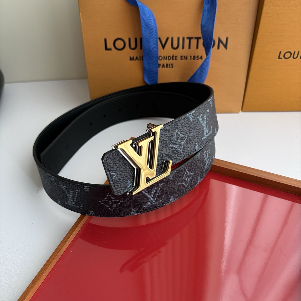LV 모노그램 양면 벨트 001-284239