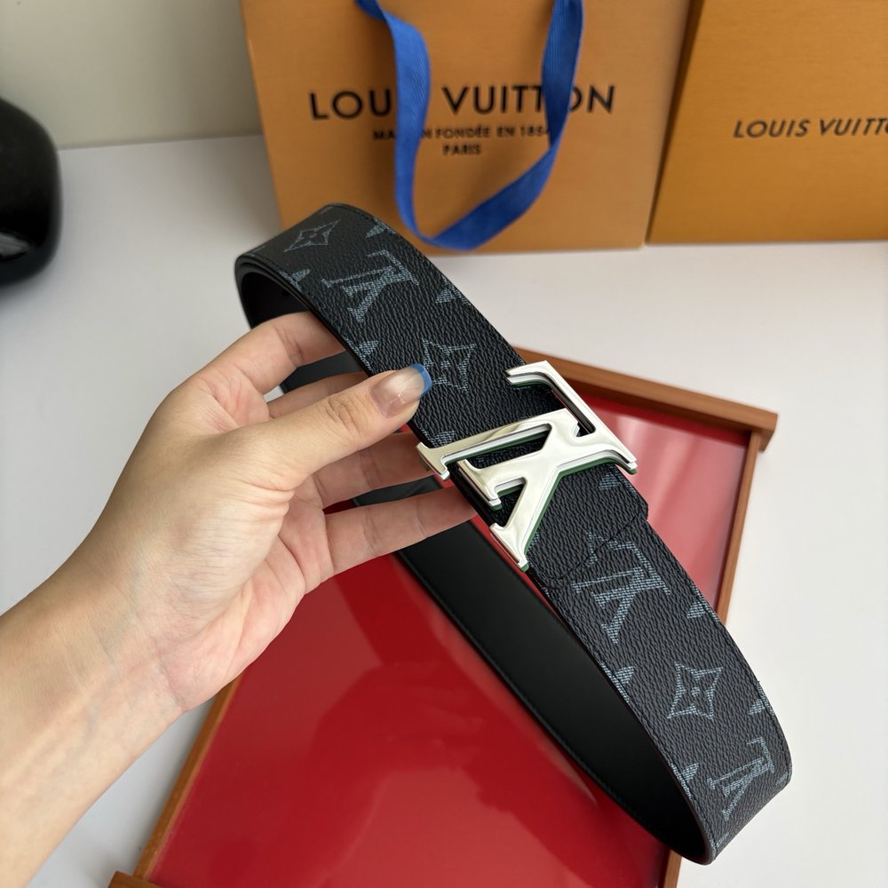 LV 모노그램 양면 벨트 001-284240