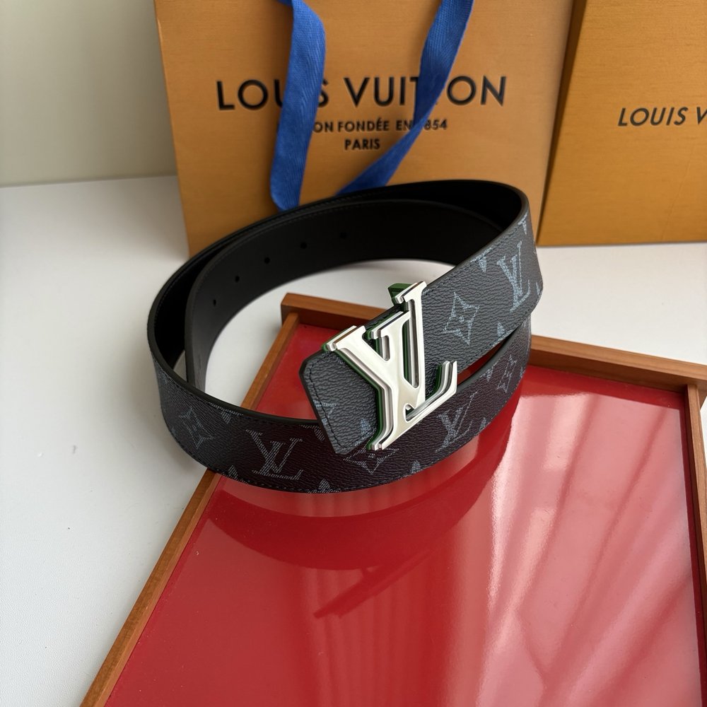 LV 모노그램 양면 벨트 001-284240
