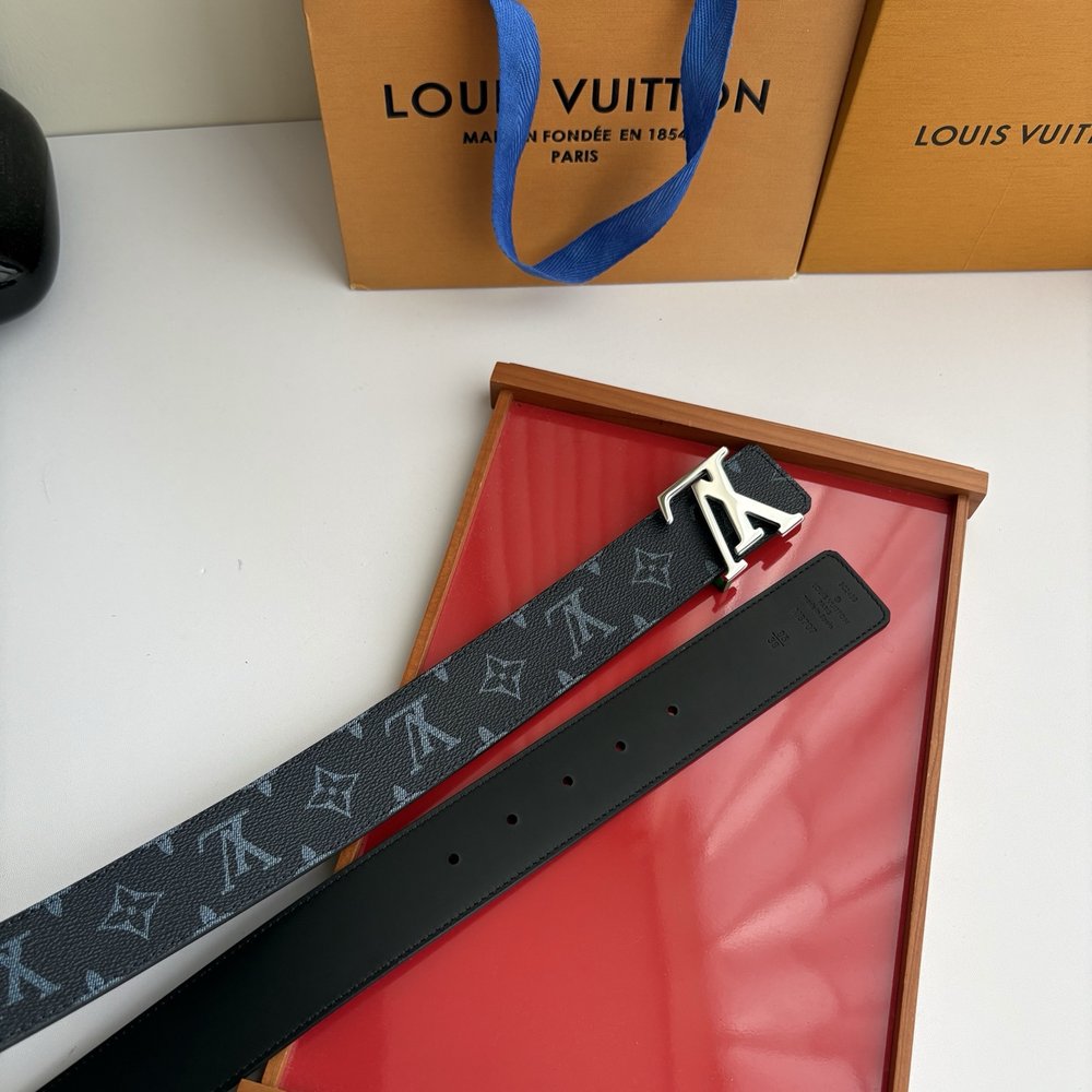 LV 모노그램 양면 벨트 001-284240