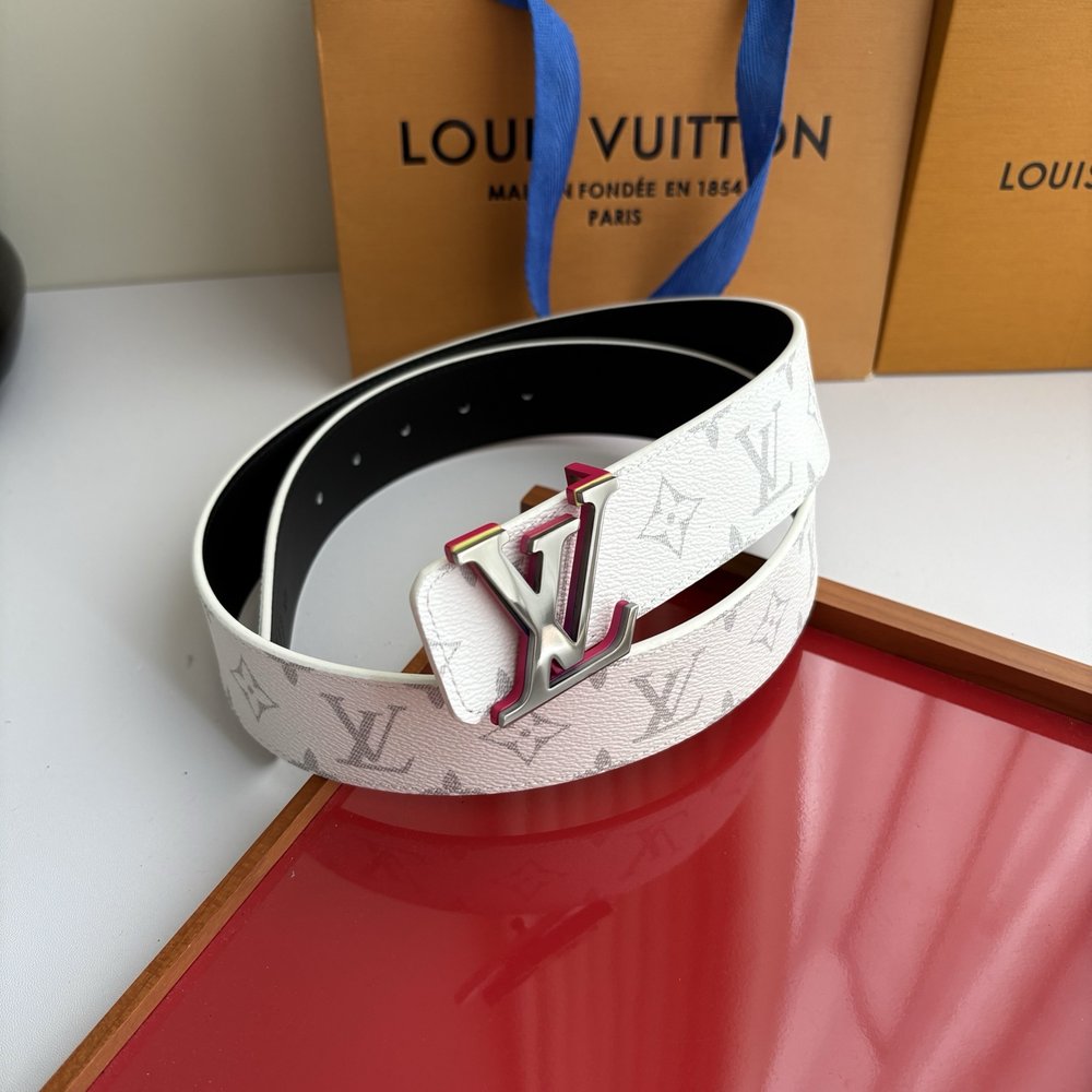 LV 모노그램 양면 벨트 001-284242