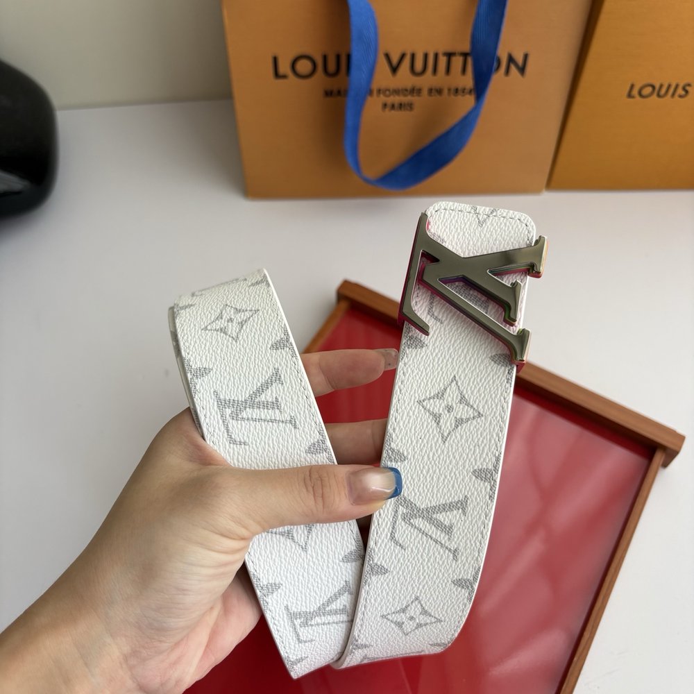 LV 모노그램 양면 벨트 001-284242