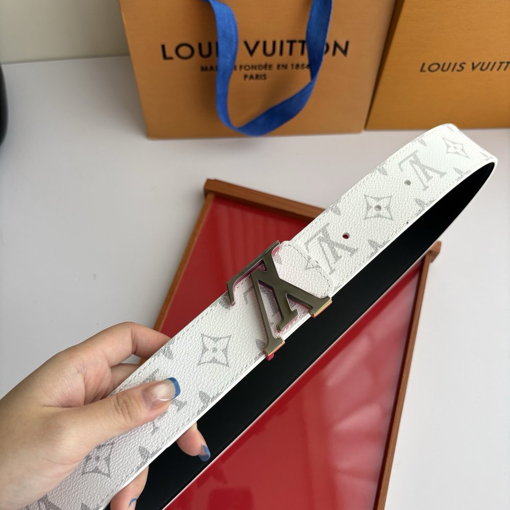 LV 모노그램 양면 벨트 001-284242