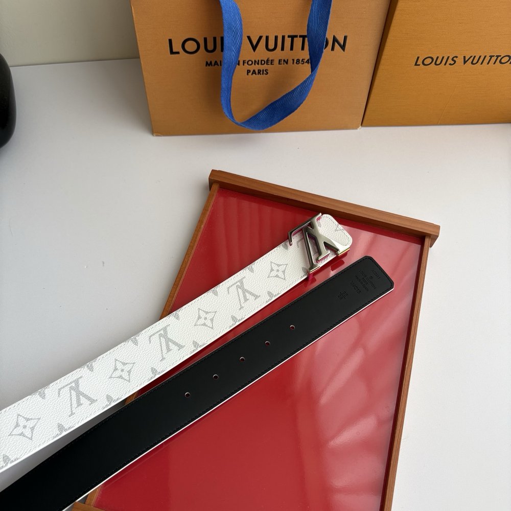 LV 모노그램 양면 벨트 001-284242