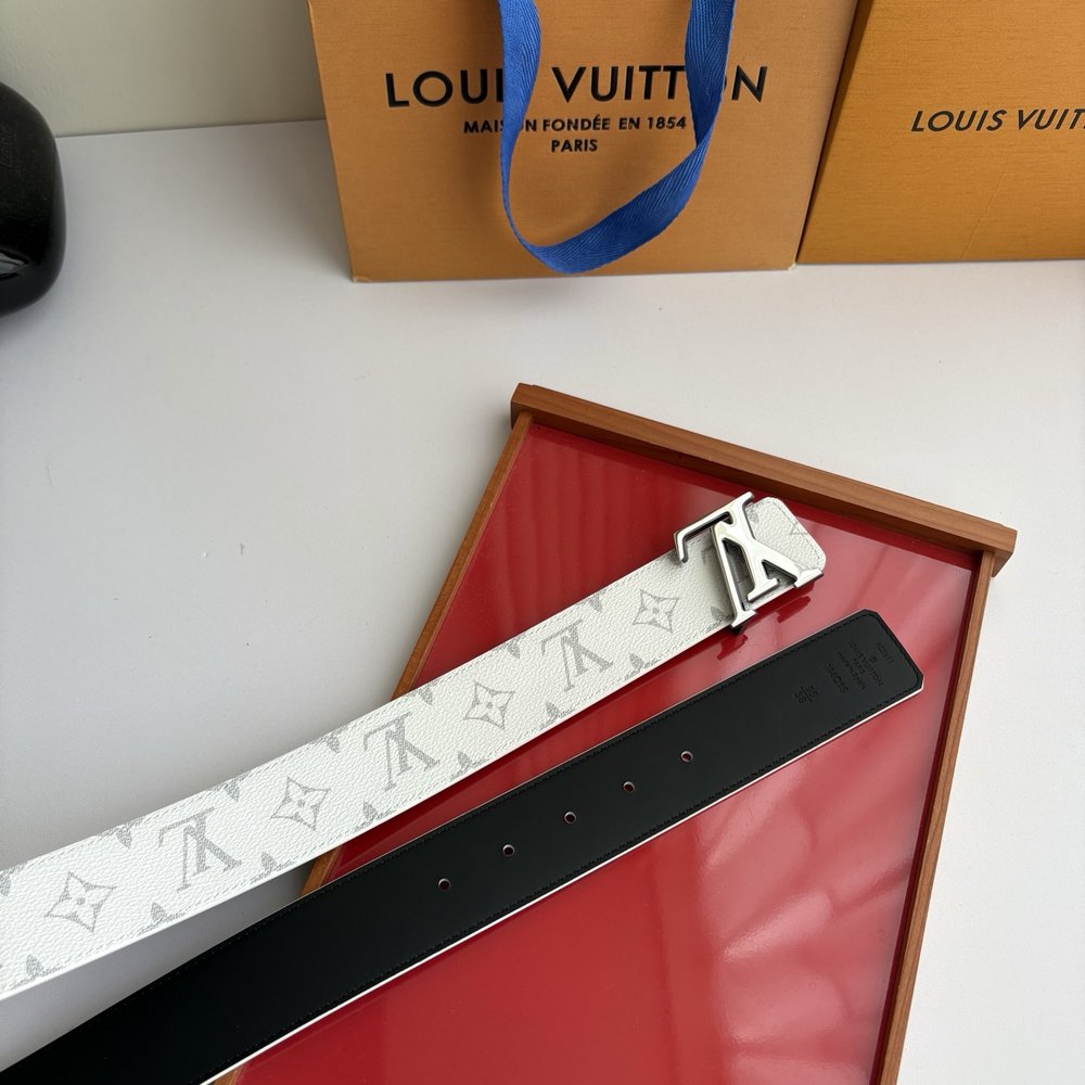 LV 모노그램 프린트 벨트 001-284244