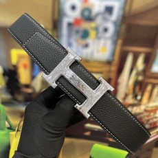 에르메스 양면 정품 가죽 벨트 38mm 001-284250