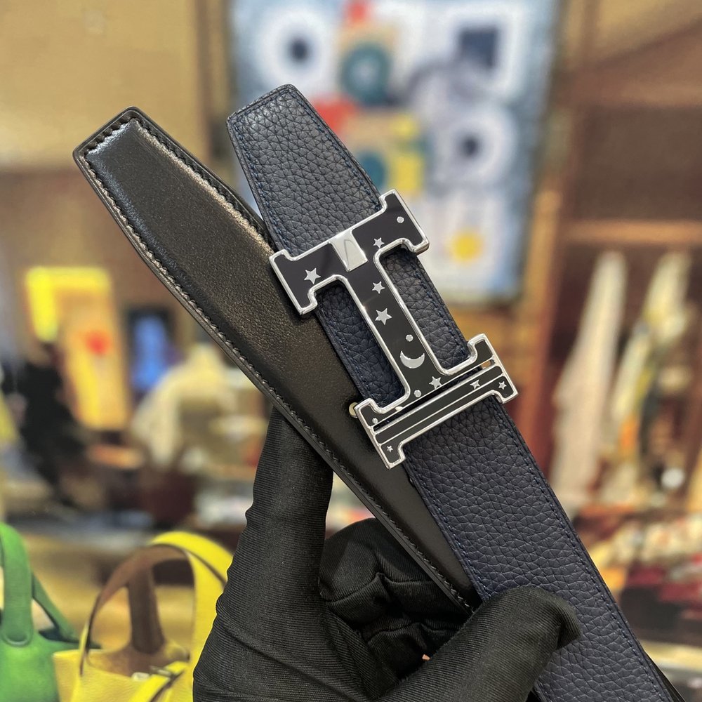 에르메스 양면 오리지널 벨트 32mm 001-284260