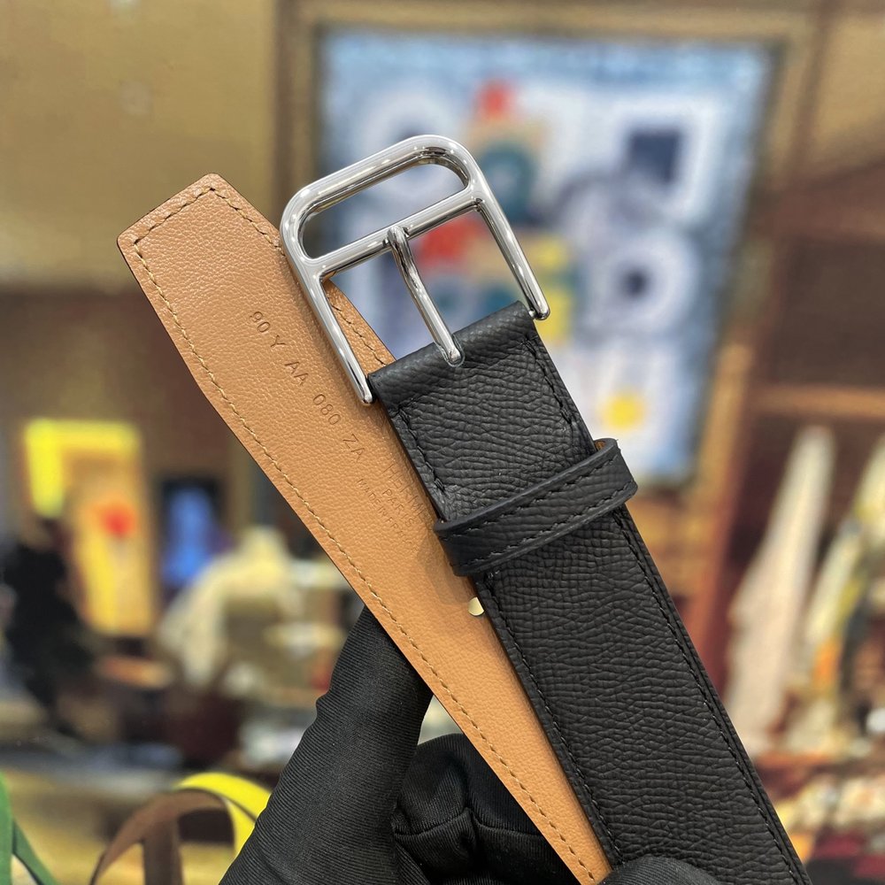 Hermès 오리지널 양면 벨트 35mm 001-284303