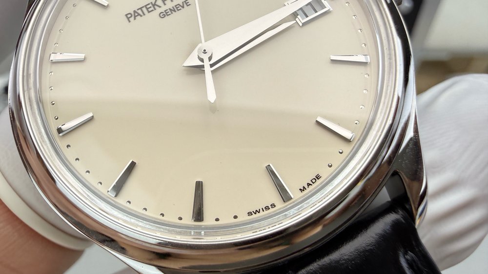 3K 파텍 필림 클래식 장갑 커버 화이트 골드 39mm 001-284318