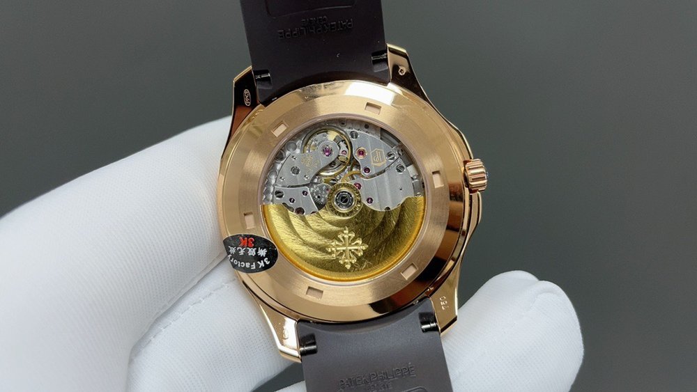파텍 필립 아쿠아넛 로즈골드 커피 42mm 001-284323