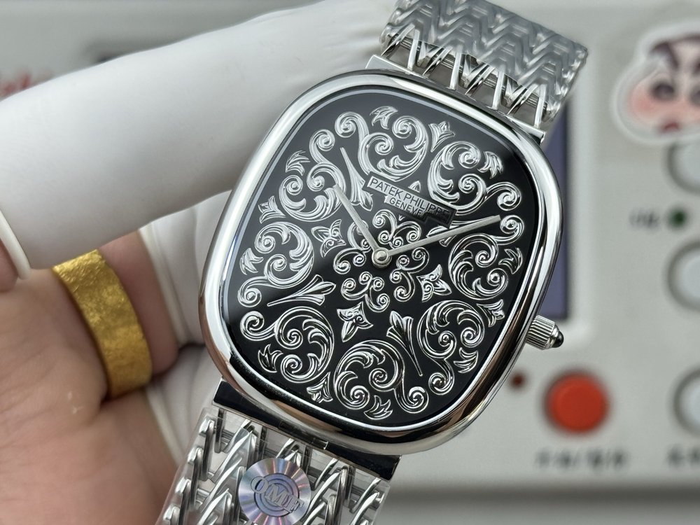 파텍필립 OMF Golden Ellipse 자동 기계 001-284346