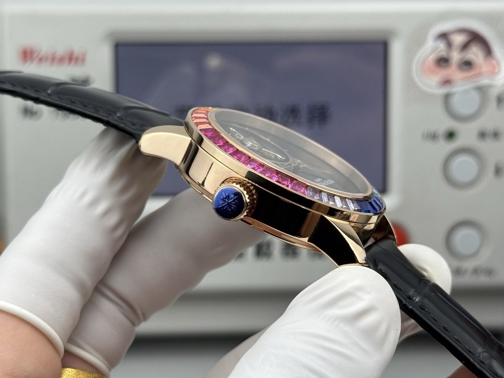 파텍 필립 42MM 투르비용 손목시계 001-284381