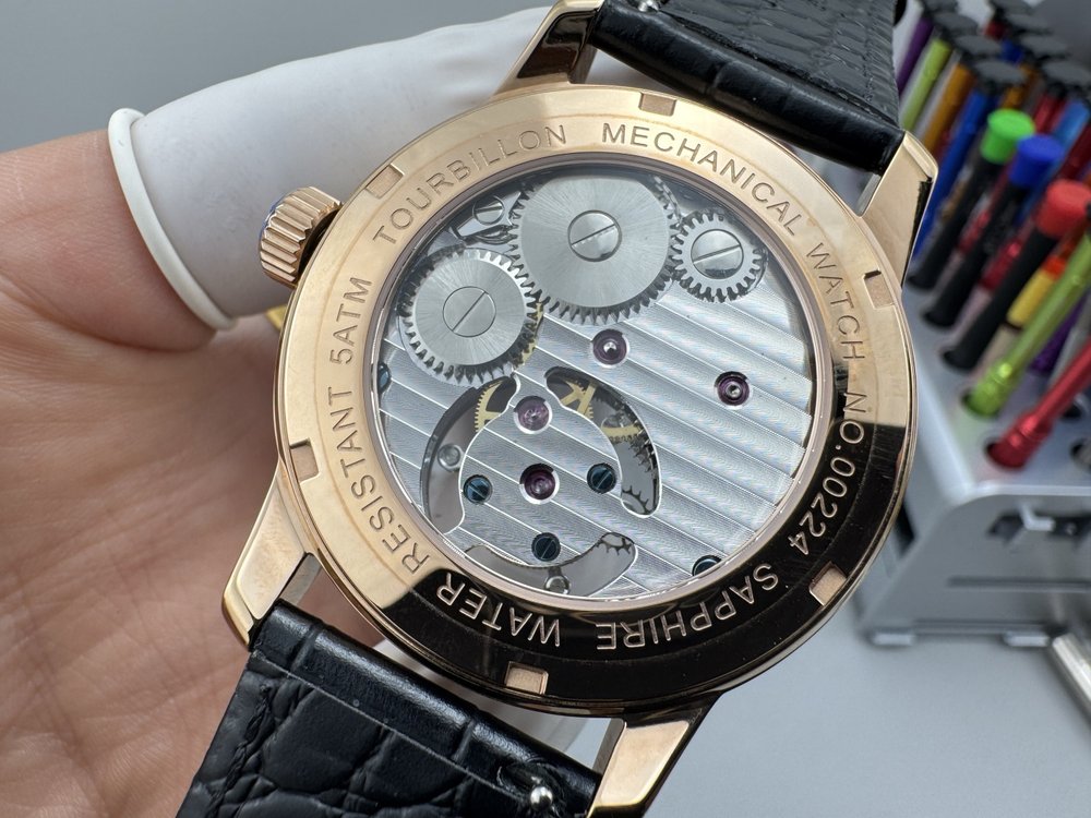 파텍 필립 42MM 투르비용 손목시계 001-284381