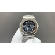 파텍 필립 화이트 케이스 블루 다이얼 시계 001-284539