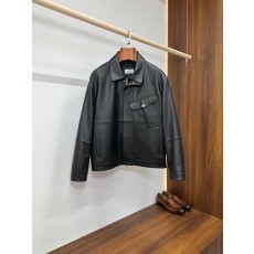 에르메스 워크 칼라 가죽 자켓 001-284581