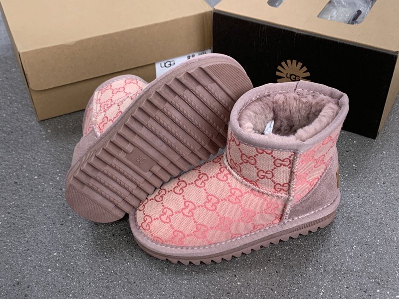 UGG×구찌×LV 콜라보 키즈 스노우부츠 001-284616