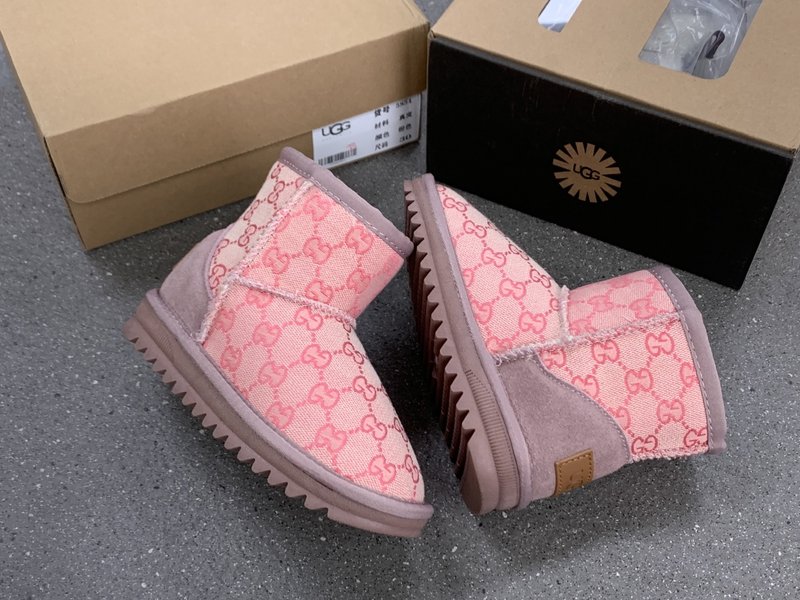 UGG×구찌×LV 콜라보 키즈 스노우부츠 001-284616