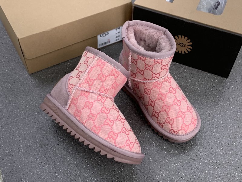 UGG×구찌×LV 콜라보 키즈 스노우부츠 001-284616