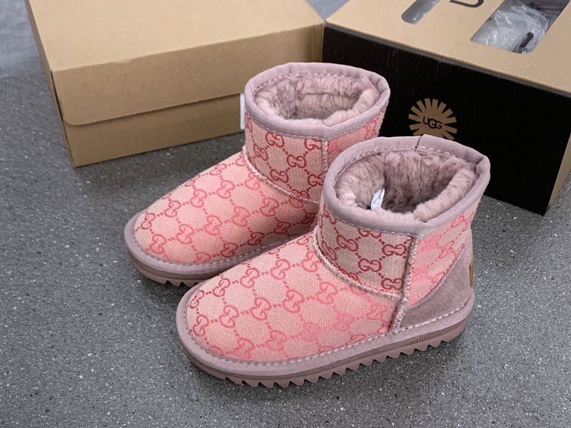 UGG×구찌×LV 콜라보 키즈 스노우부츠 001-284616