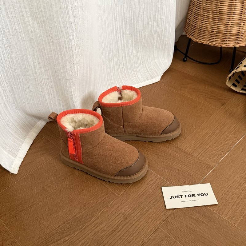 하이버전 UGG 포인트 컬러 아동 스노우부츠 001-284640