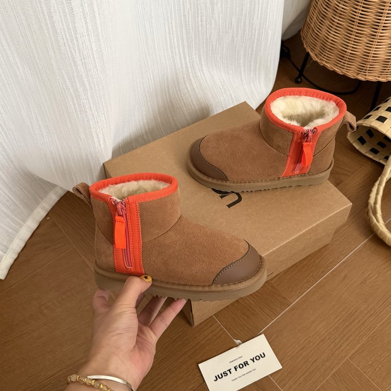 하이버전 UGG 포인트 컬러 아동 스노우부츠 001-284640